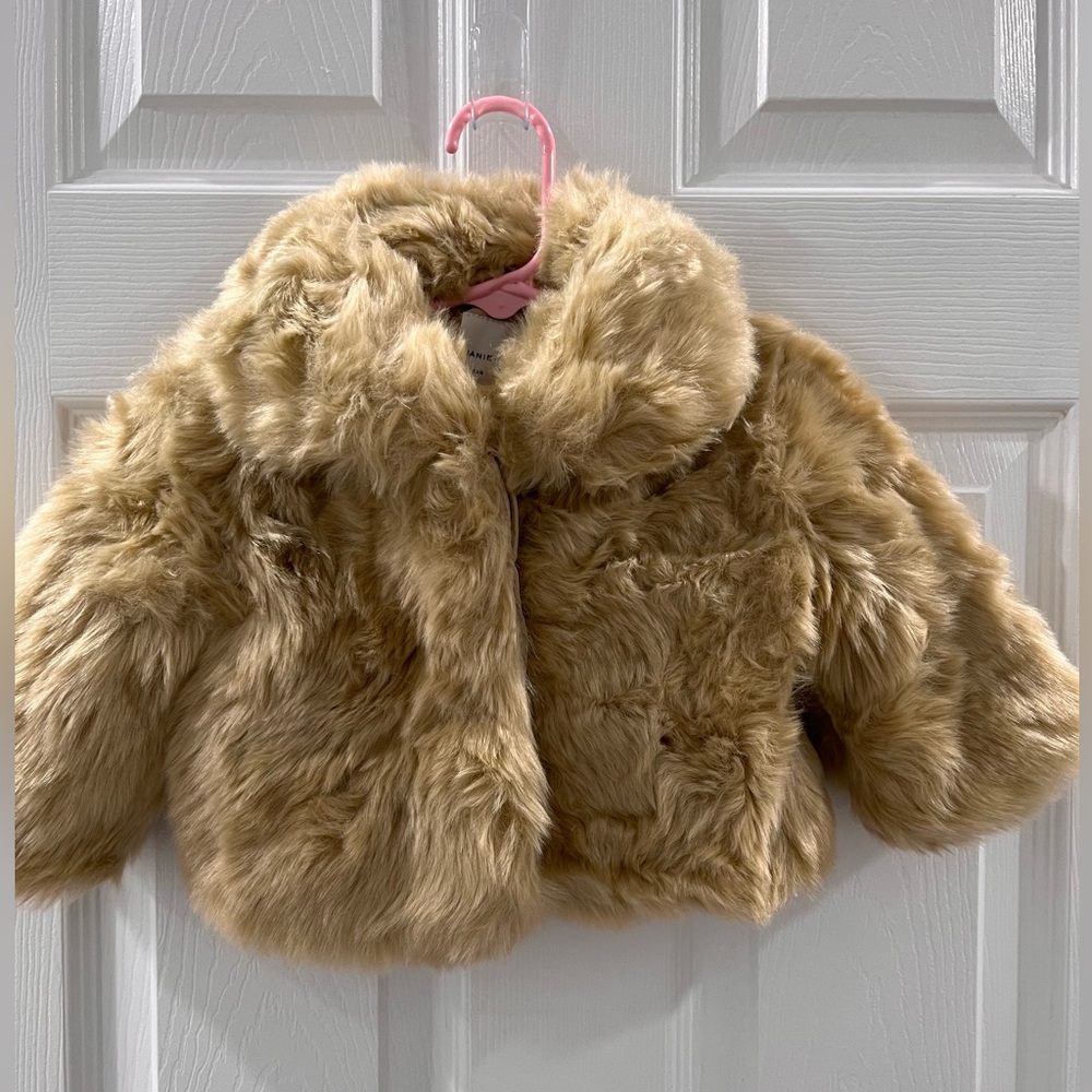 Janie & Jack Fur Coat
